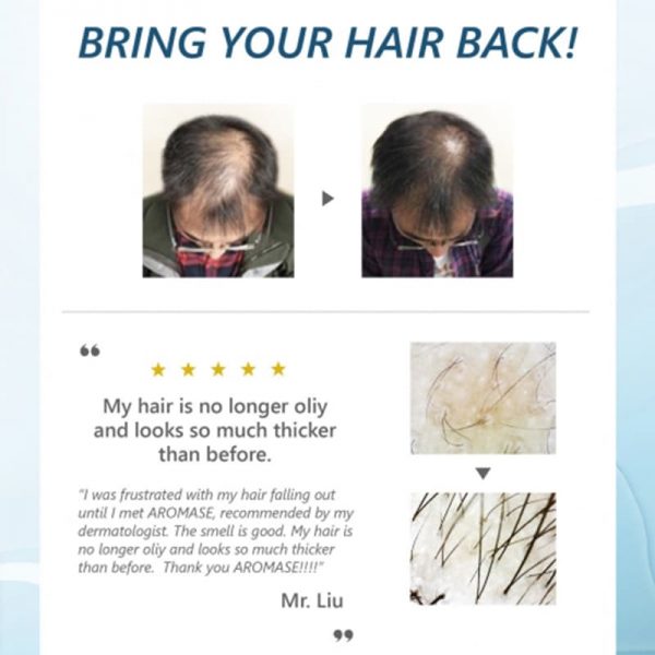 Anti-Hair Loss Essential Shampoo 400 ml Aromase 3