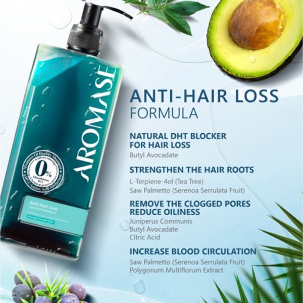 Anti-Hair Loss Essential Shampoo 400 ml Aromase 4